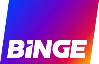 BINGE logo